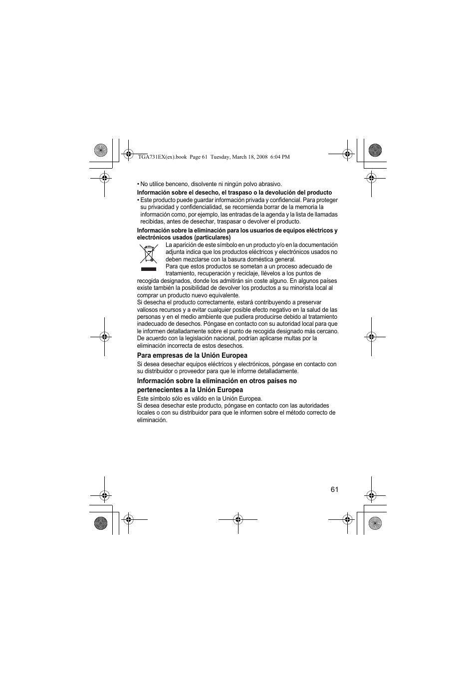 Panasonic KXTGA731EX User Manual | Page 61 / 80