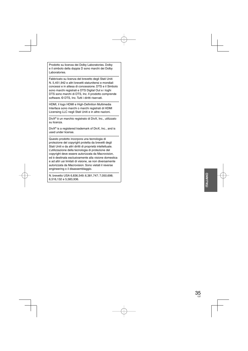 Panasonic DVDS38 User Manual | Page 137 / 216