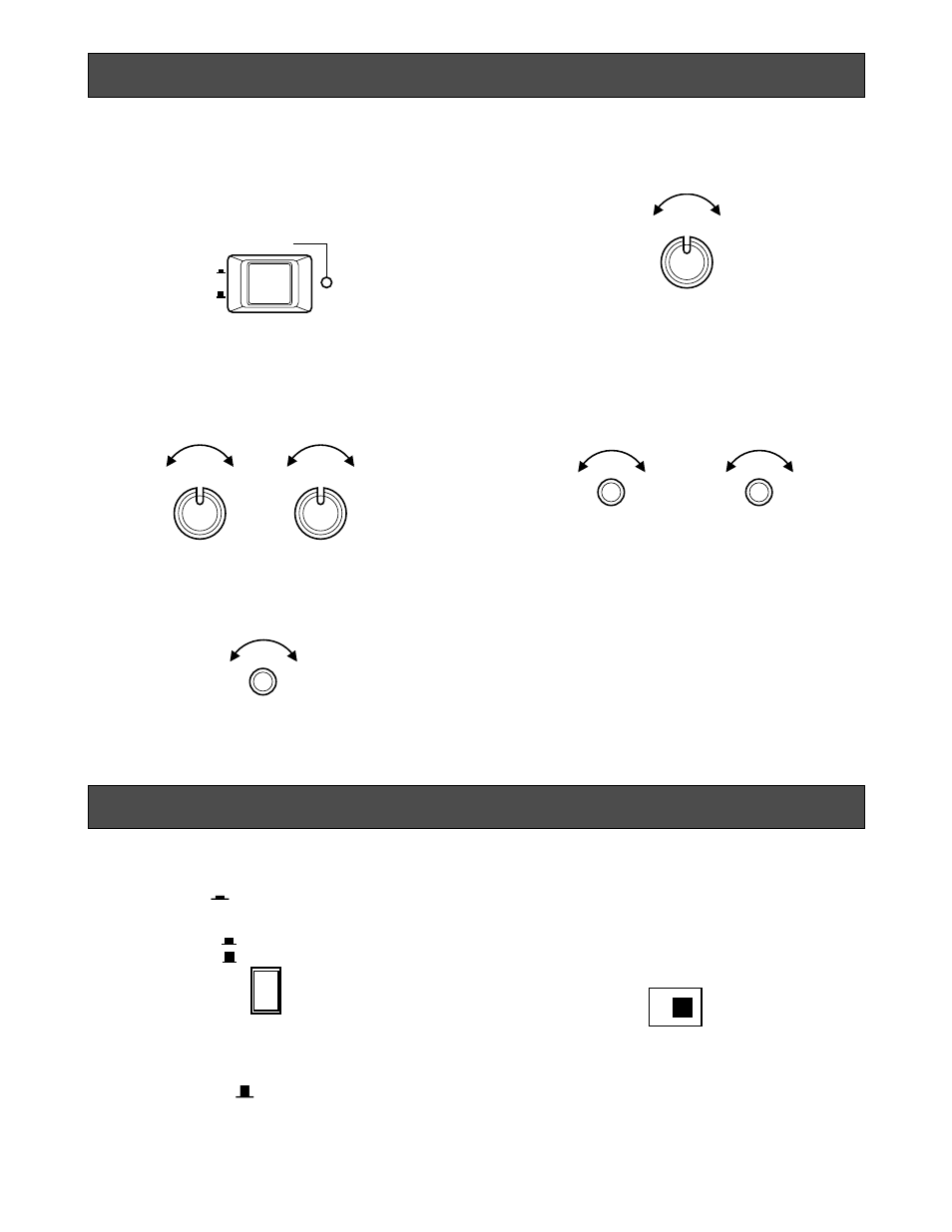 Adjustment, Operation, Adjustment operation | Off on | Panasonic WVBM1910 User Manual | Page 7 / 30