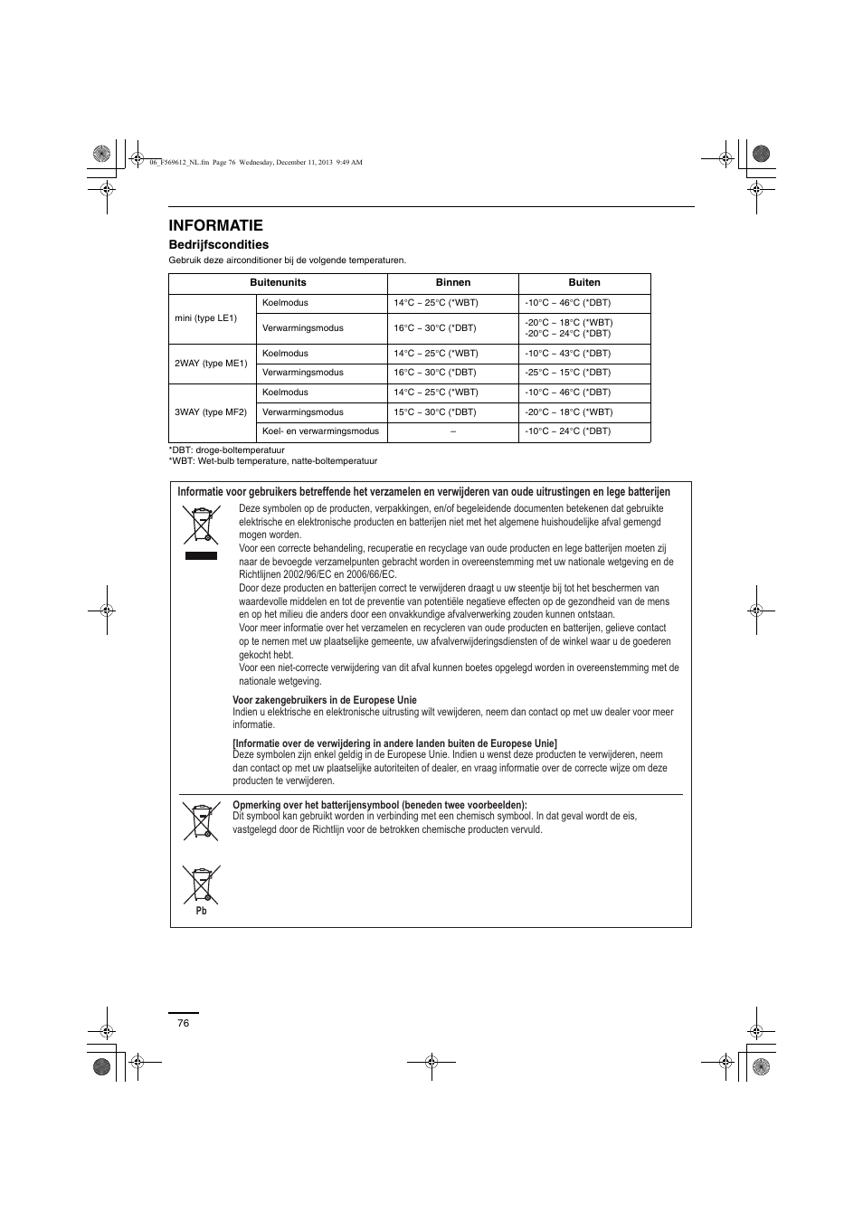 Informatie | Panasonic S28MY2E5A User Manual | Page 76 / 180