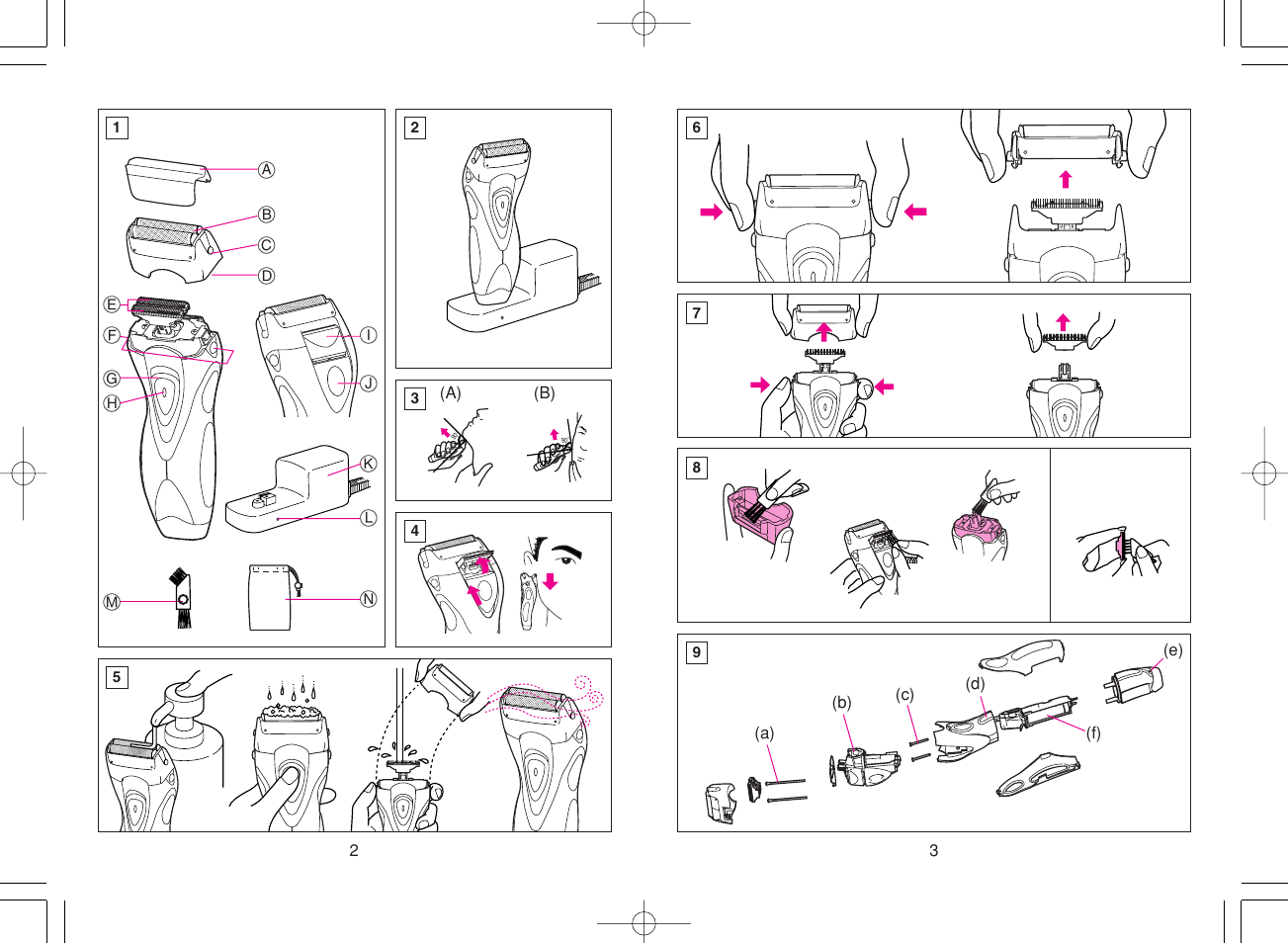 Panasonic ES4025 User Manual | Page 2 / 37