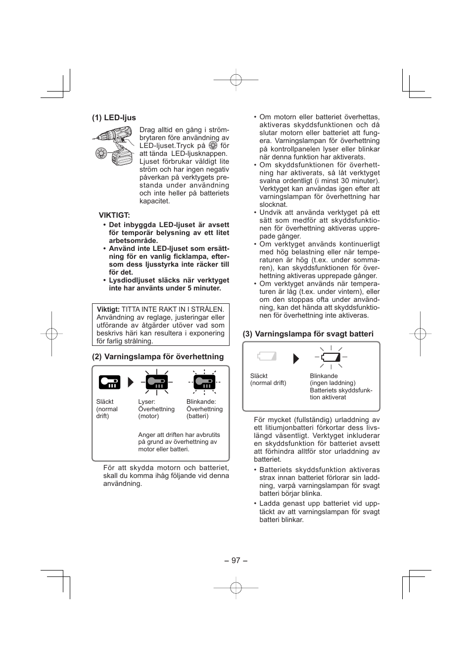 Panasonic EY7960 User Manual | Page 97 / 152