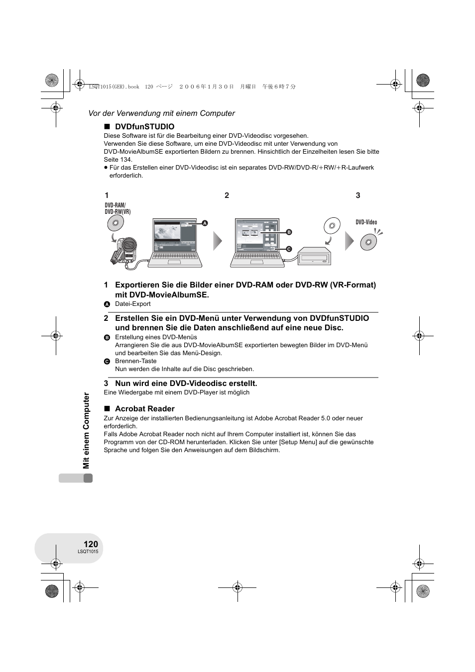Panasonic VDRD250EG User Manual | Page 120 / 336