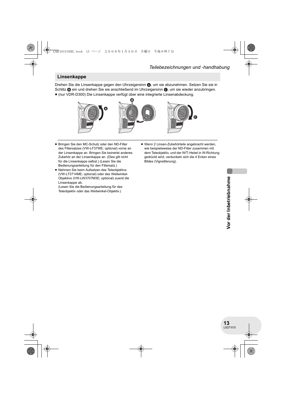 Panasonic VDRD250EG User Manual | Page 13 / 336