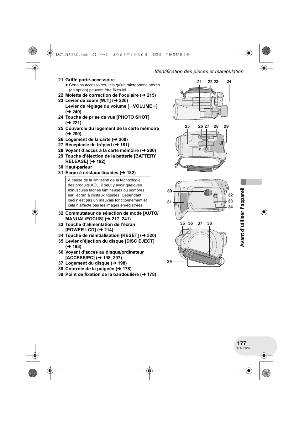 Panasonic VDRD250EG User Manual | Page 177 / 336