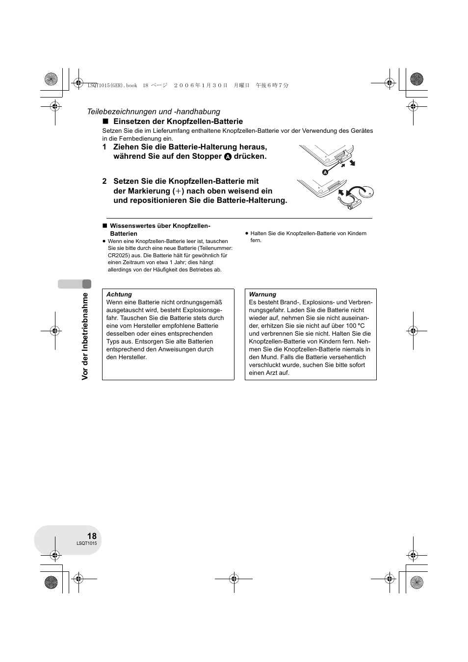 Panasonic VDRD250EG User Manual | Page 18 / 336