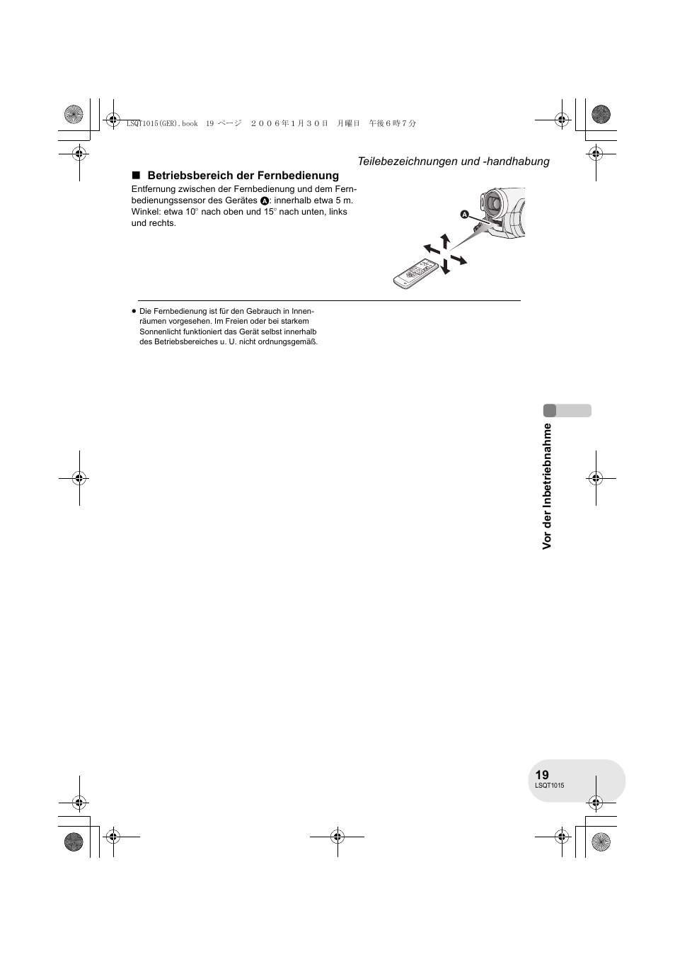 Panasonic VDRD250EG User Manual | Page 19 / 336