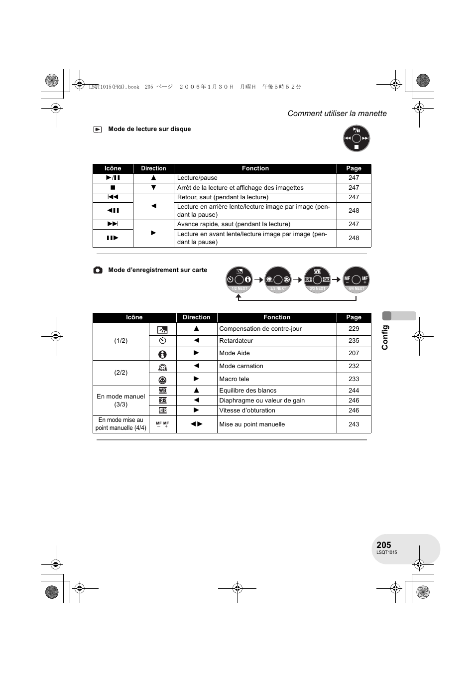 Panasonic VDRD250EG User Manual | Page 205 / 336