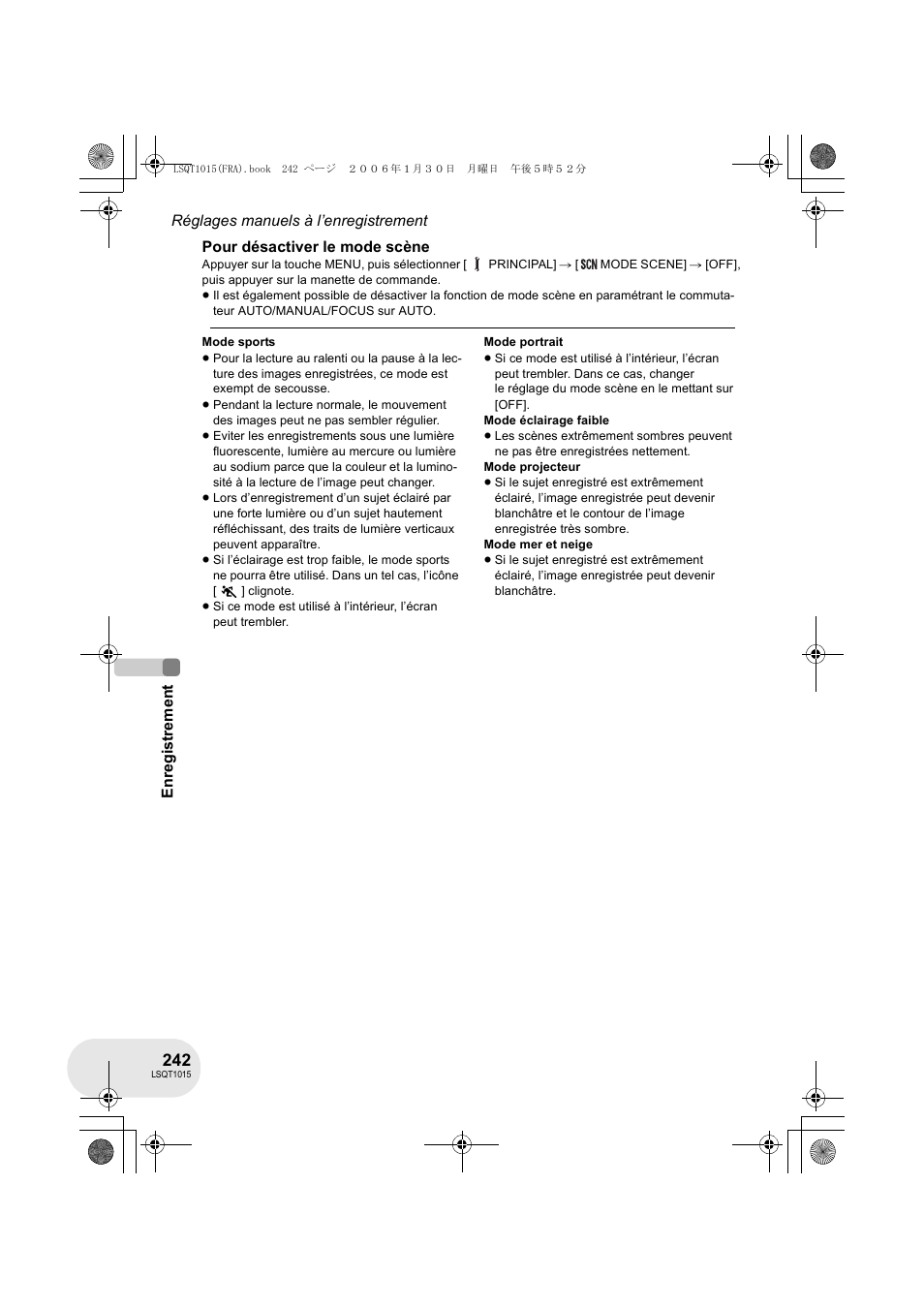 Panasonic VDRD250EG User Manual | Page 242 / 336
