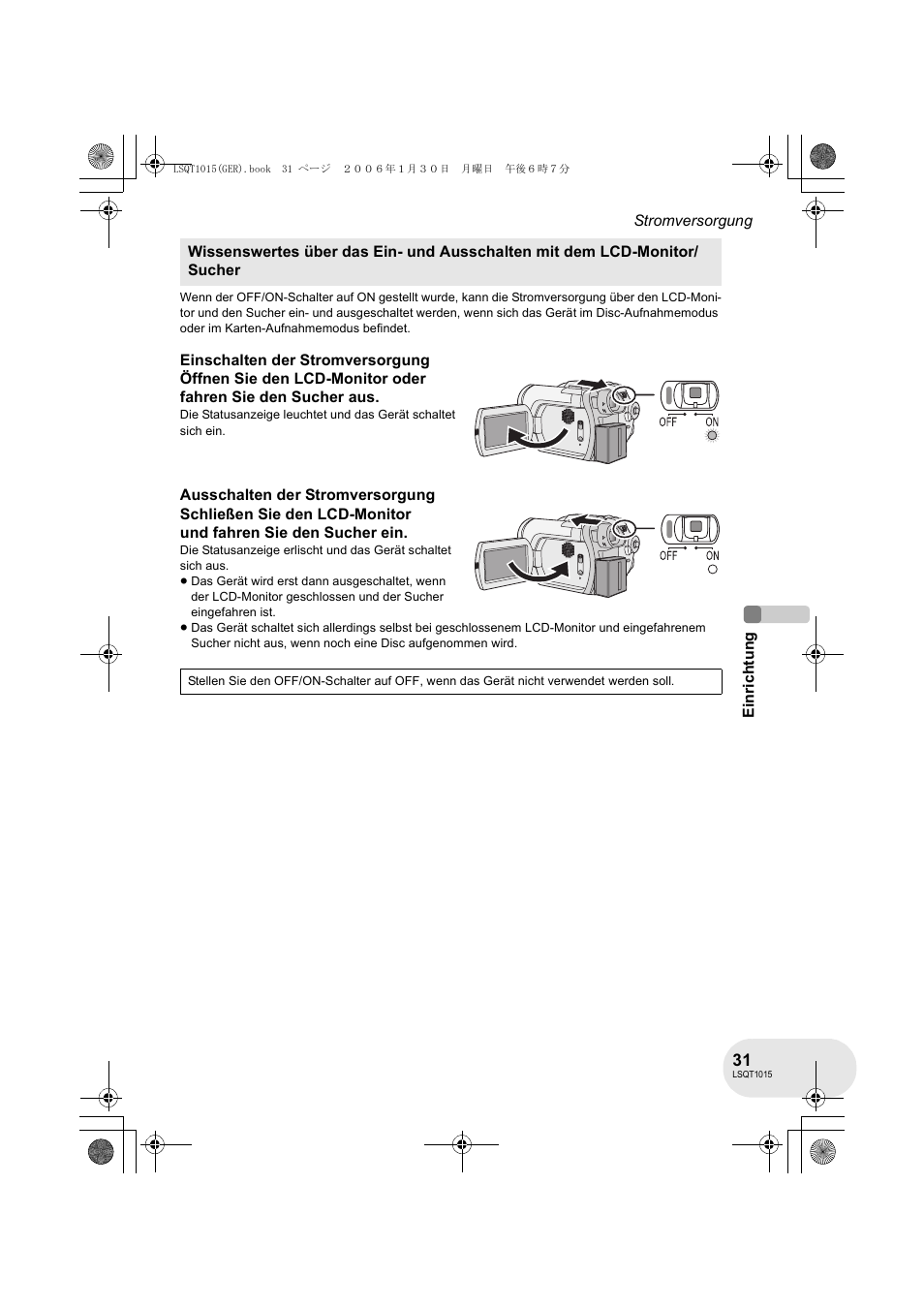 Panasonic VDRD250EG User Manual | Page 31 / 336