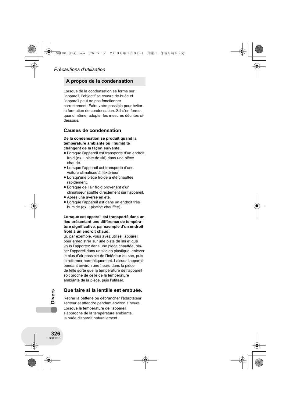 Panasonic VDRD250EG User Manual | Page 326 / 336