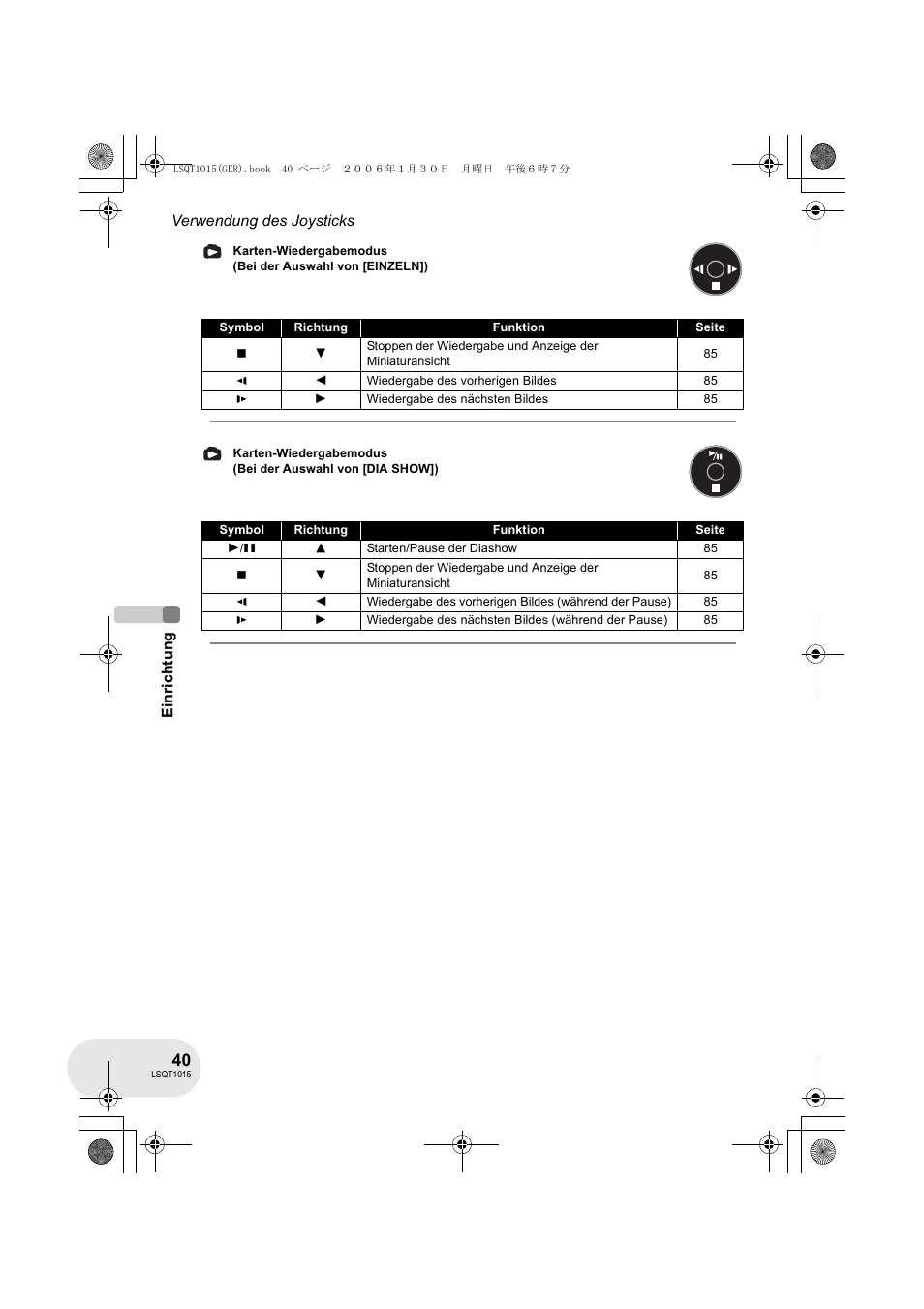 Panasonic VDRD250EG User Manual | Page 40 / 336