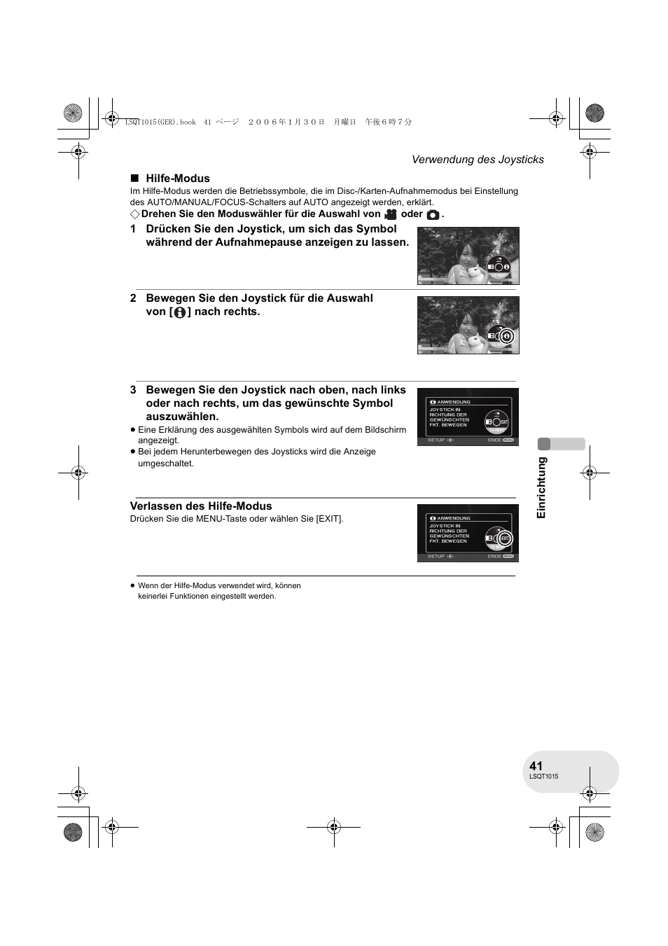 Panasonic VDRD250EG User Manual | Page 41 / 336