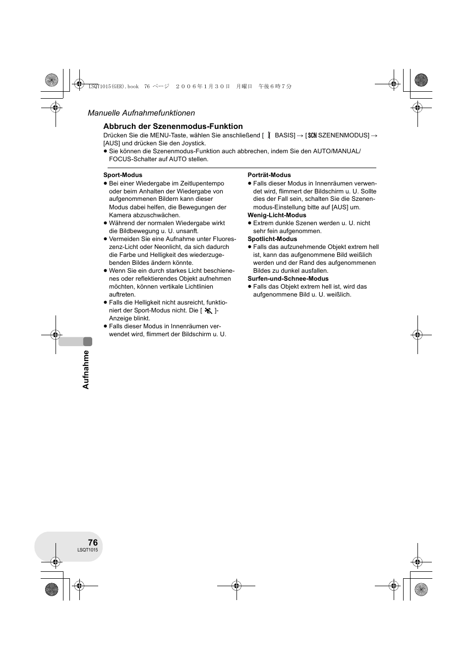 Panasonic VDRD250EG User Manual | Page 76 / 336