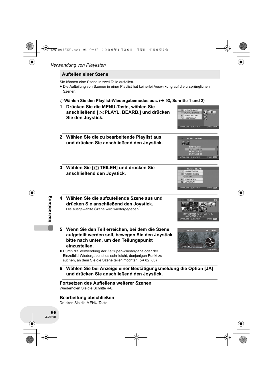 Panasonic VDRD250EG User Manual | Page 96 / 336