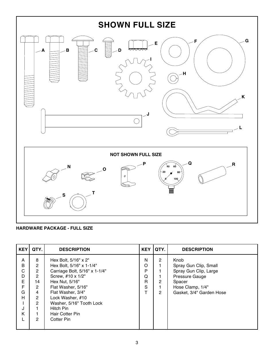 Shown full size | Agri-Fab 45-02931 User Manual | Page 3 / 12