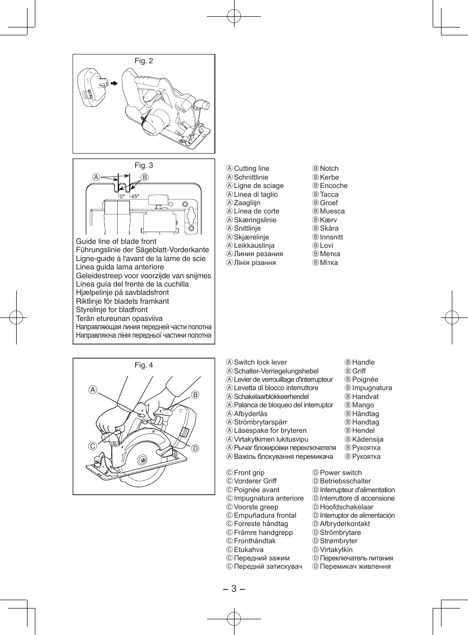 Panasonic EY3551GQW User Manual | Page 3 / 120
