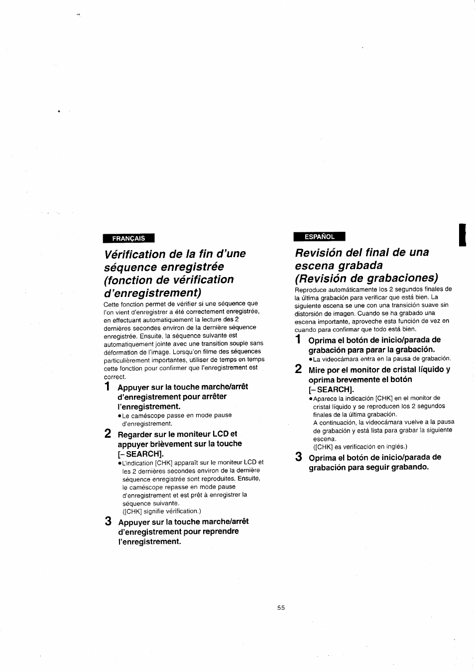 Panasonic NVVX22EG User Manual | Page 55 / 154