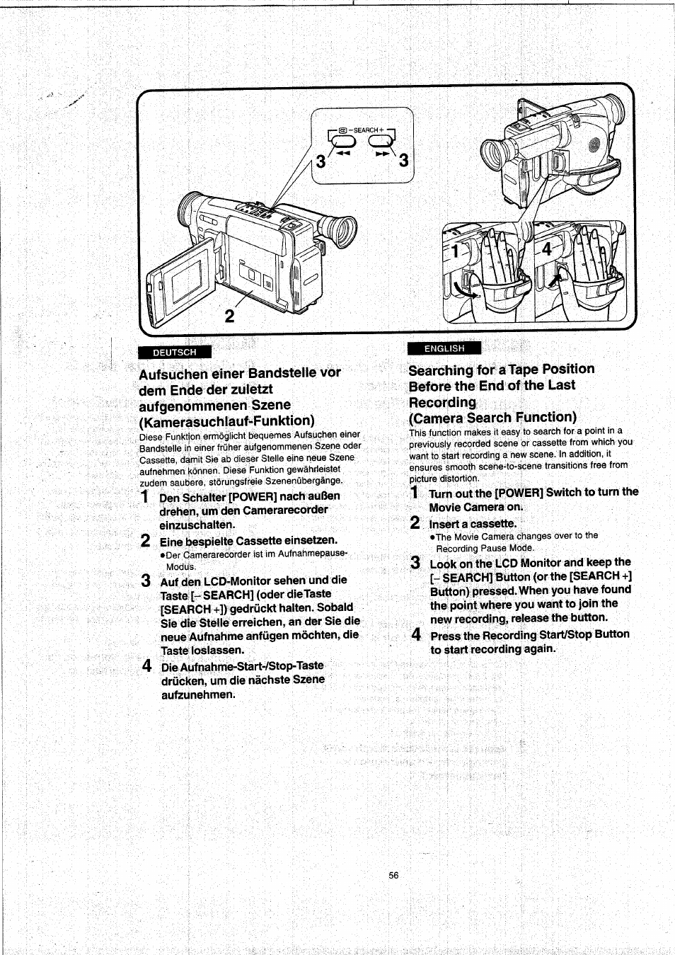 Panasonic NVVX22EG User Manual | Page 56 / 154