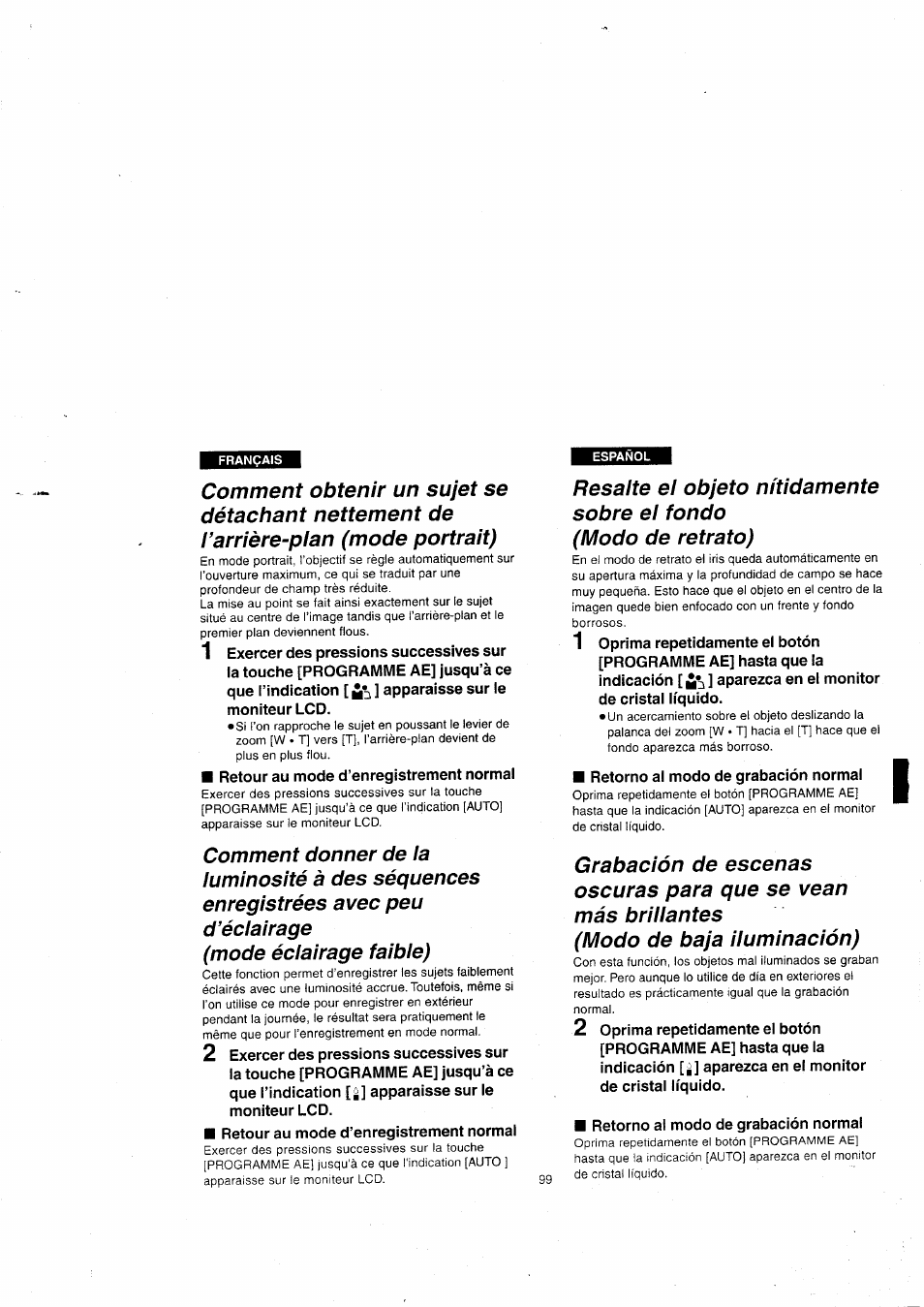 Panasonic NVVX22EG User Manual | Page 99 / 154