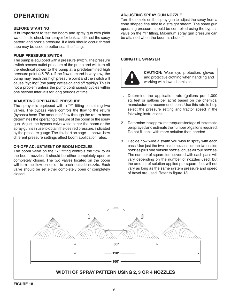 Operation | Agri-Fab 45-0325 User Manual | Page 9 / 16