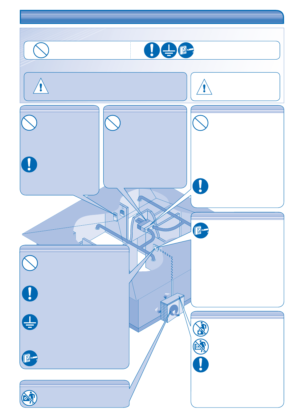 Precauciones de seguridad | Panasonic CSE15HD3EA User Manual | Page 18 / 76