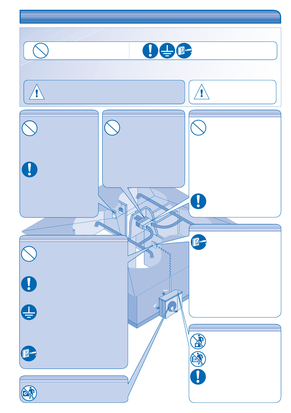 Precauzioni per la sicurezza | Panasonic CSE15HD3EA User Manual | Page 34 / 76