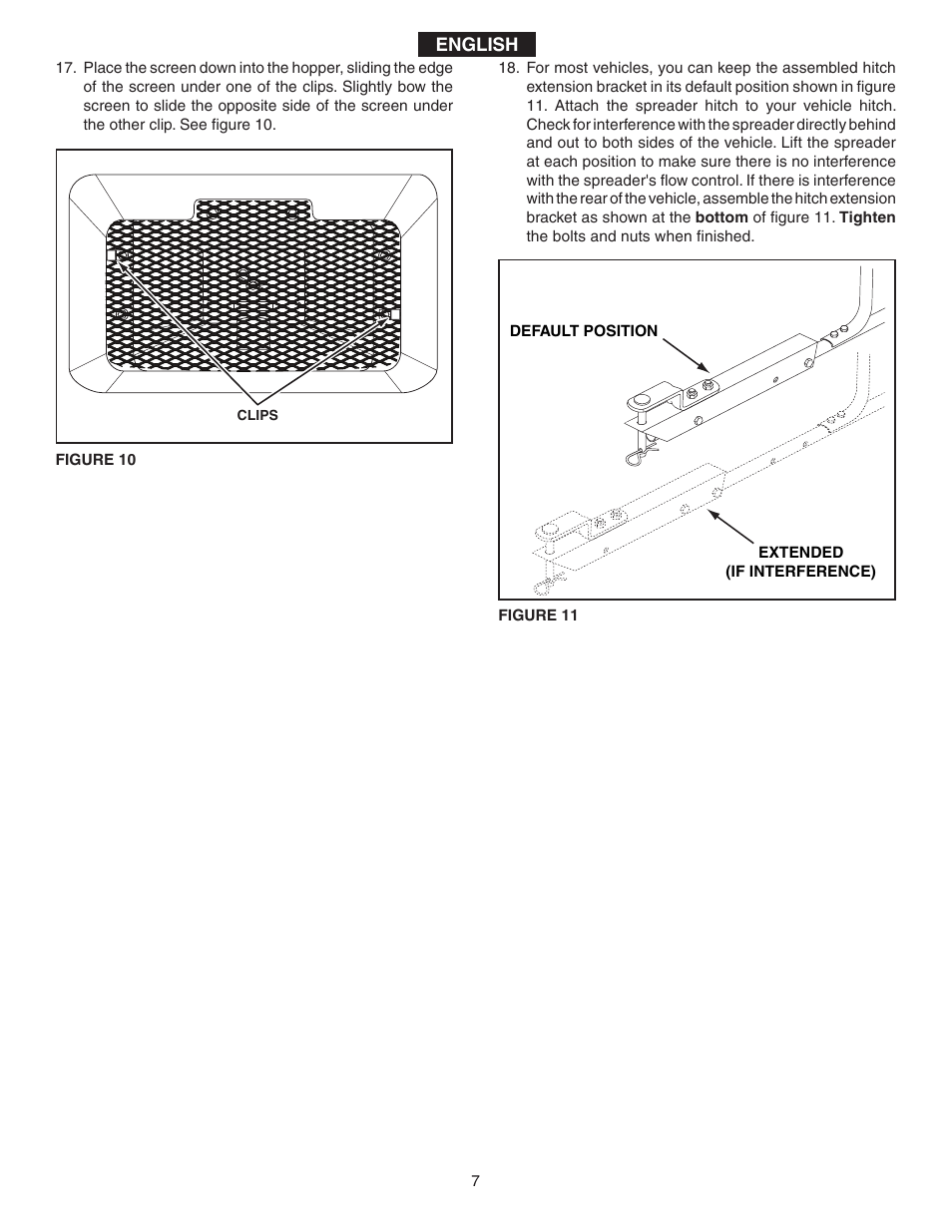 Agri-Fab 175 LB. ATV BROADCAST SPREADER 45-03295 User Manual | Page 7 / 20