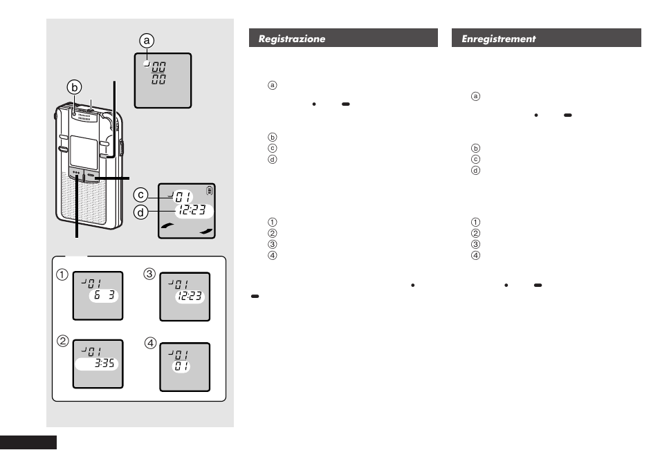 C d a | Panasonic RRQR80 User Manual | Page 44 / 84