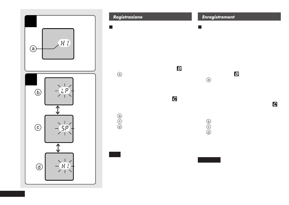 Ab c d | Panasonic RRQR80 User Manual | Page 48 / 84