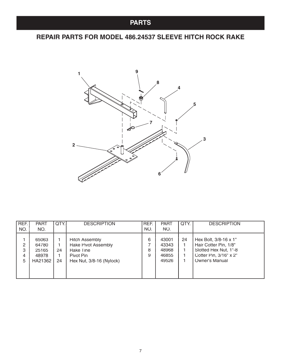 Agri-Fab 486.24537 User Manual | Page 7 / 8