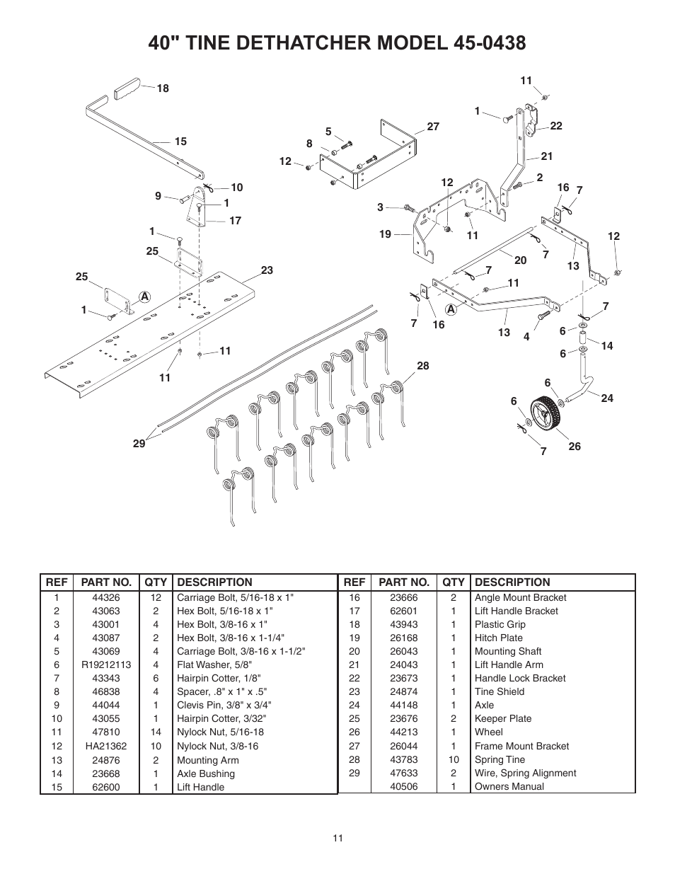 Agri-Fab 45-0438 User Manual | Page 12 / 13