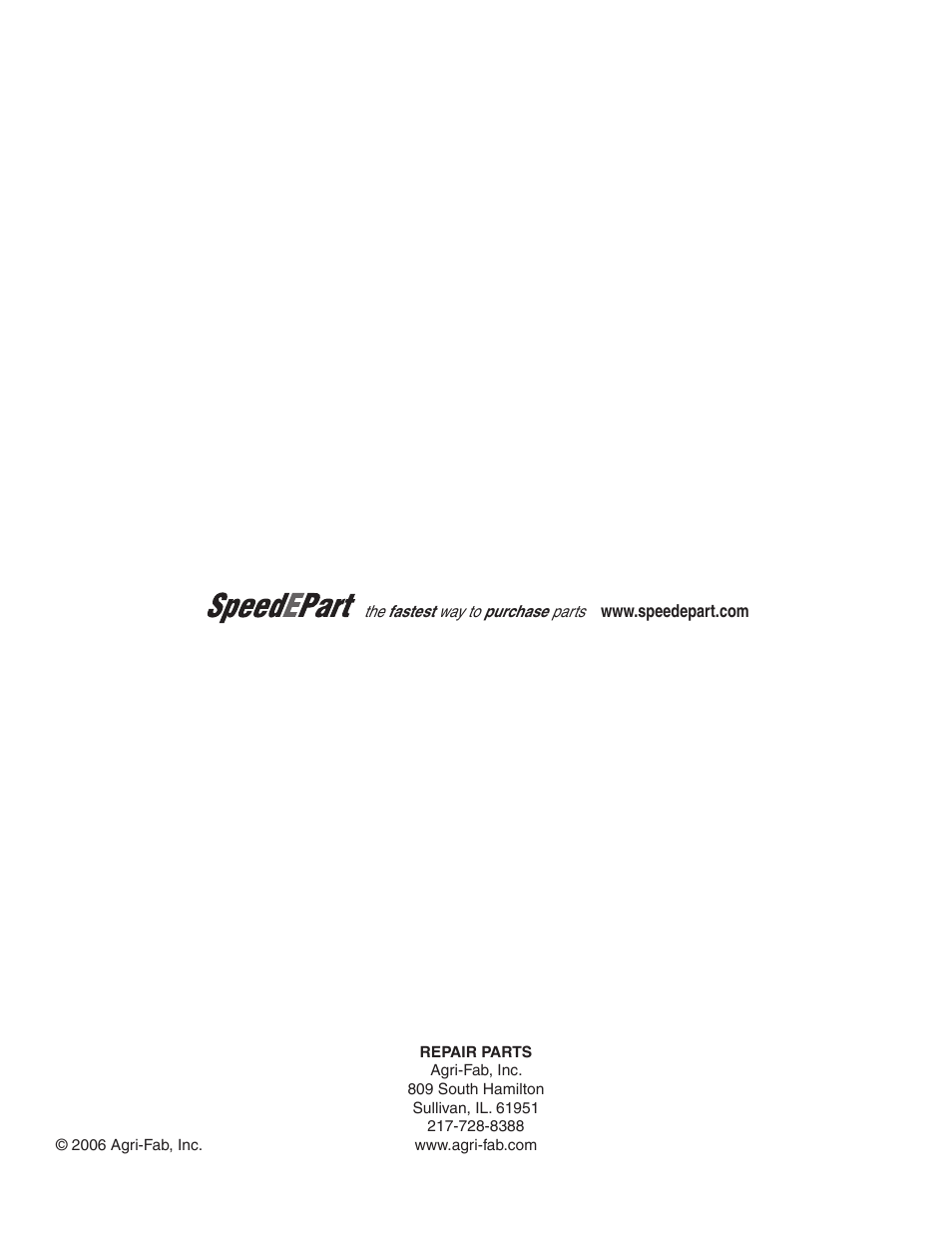 Agri-Fab 45-0438 User Manual | Page 13 / 13