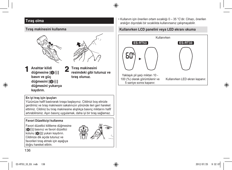 Panasonic ESRT53 User Manual | Page 136 / 142