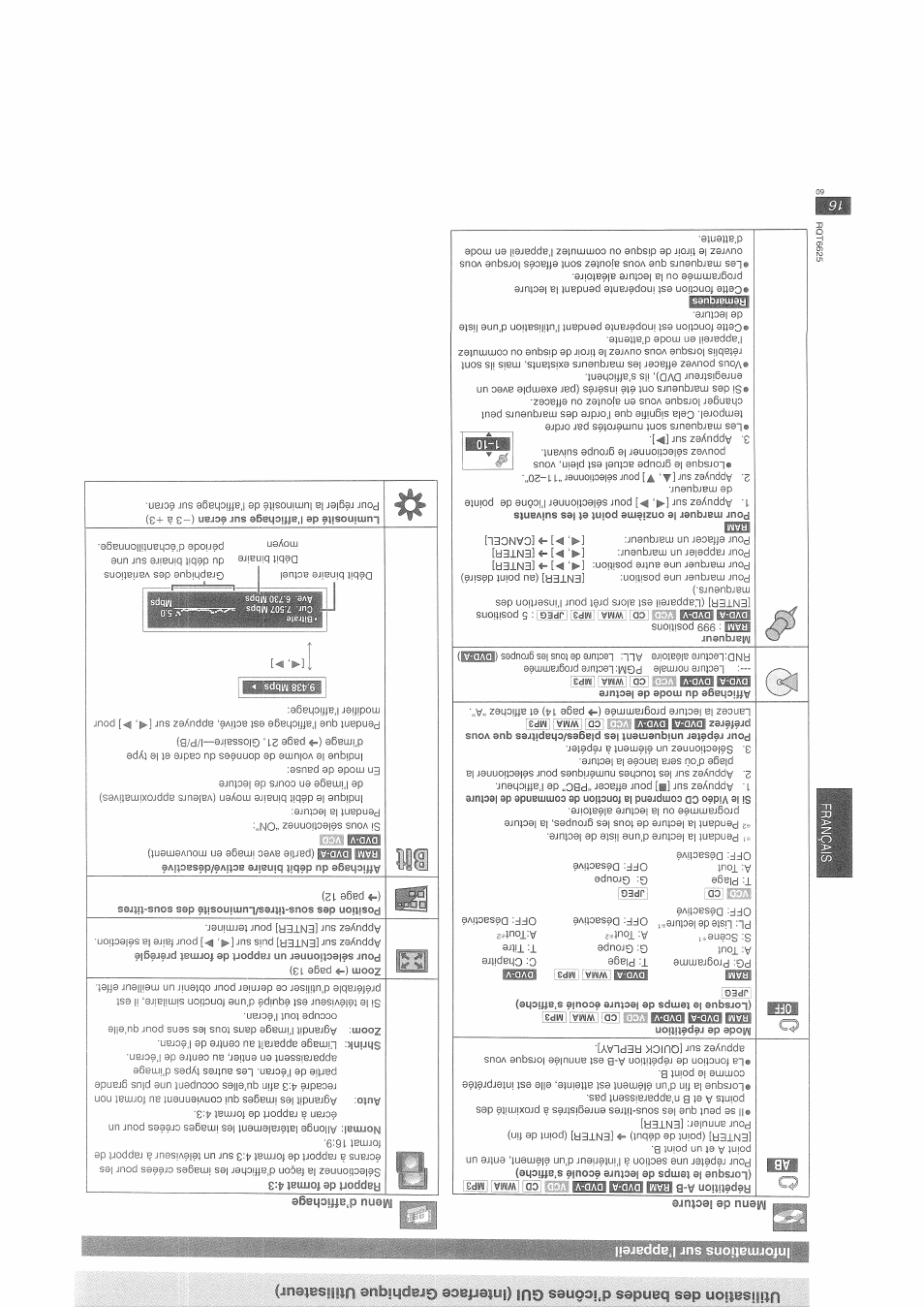Panasonic DVDS75EG User Manual | Page 16 / 24