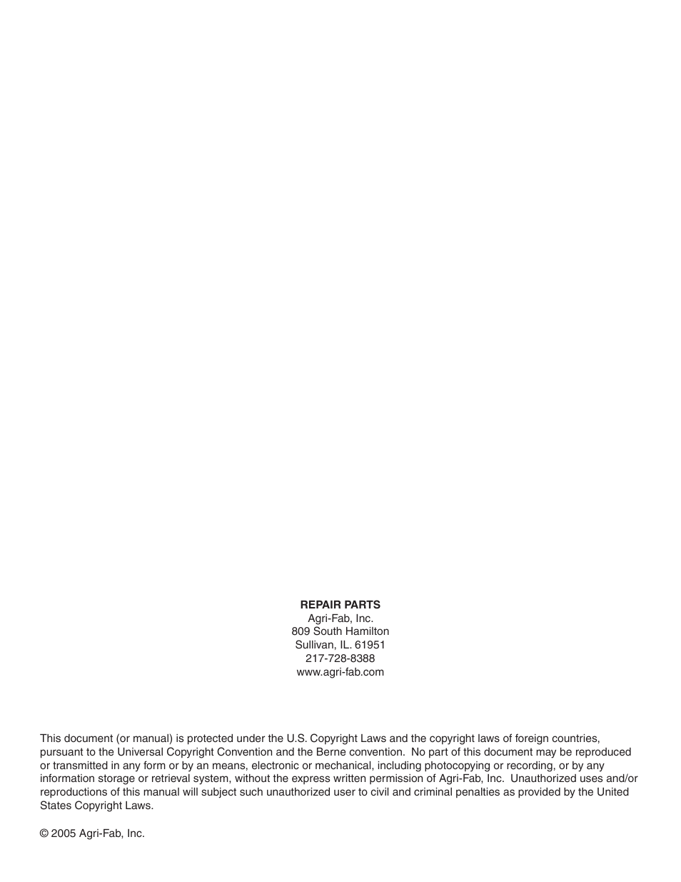 Agri-Fab 45-0365 User Manual | Page 4 / 4