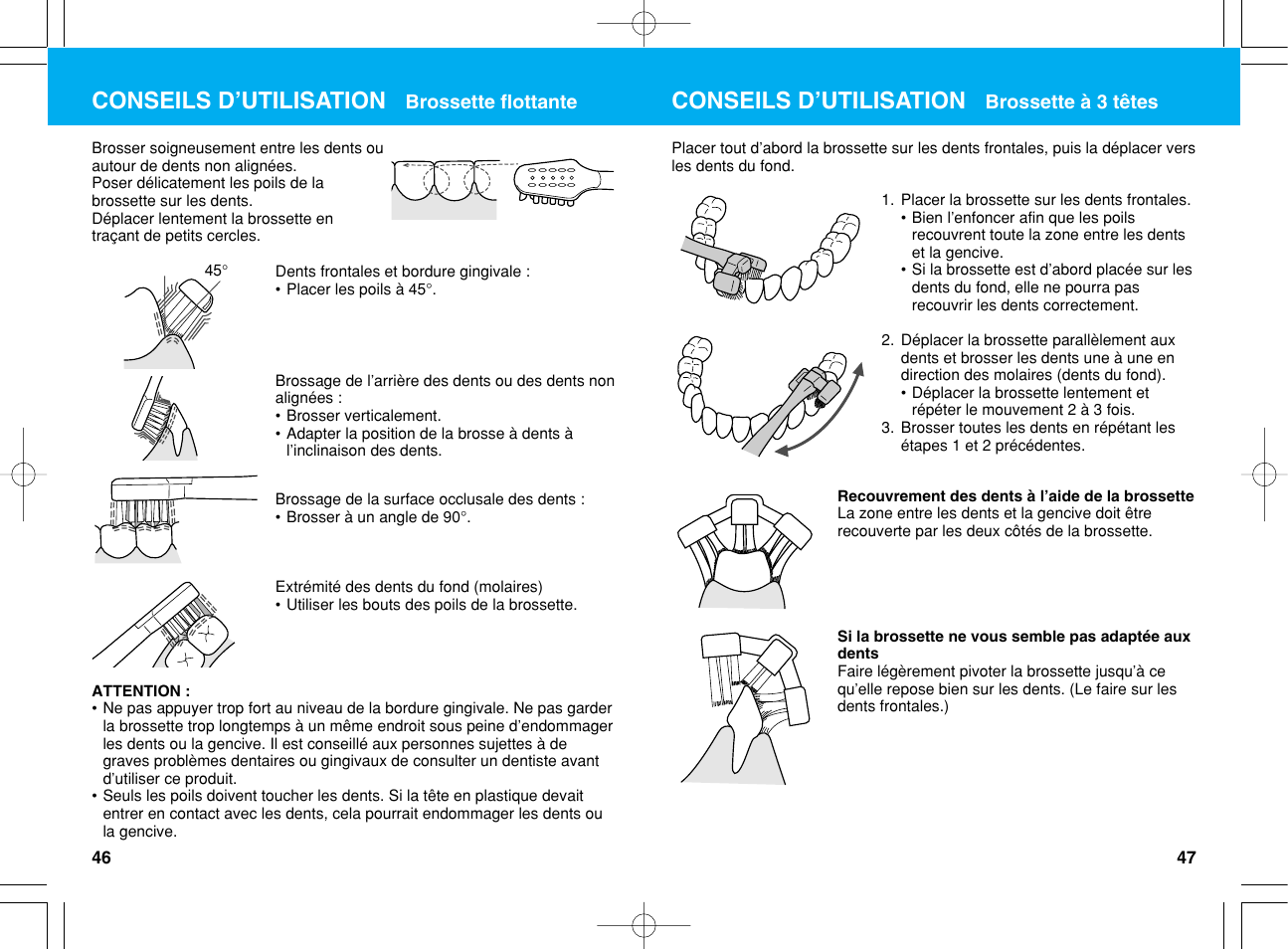 Conseils d’utilisation | Panasonic EW1012G2 User Manual | Page 24 / 56