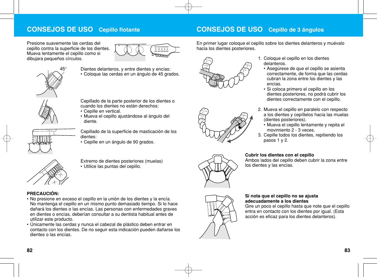 Consejos de uso | Panasonic EW1012G2 User Manual | Page 42 / 56