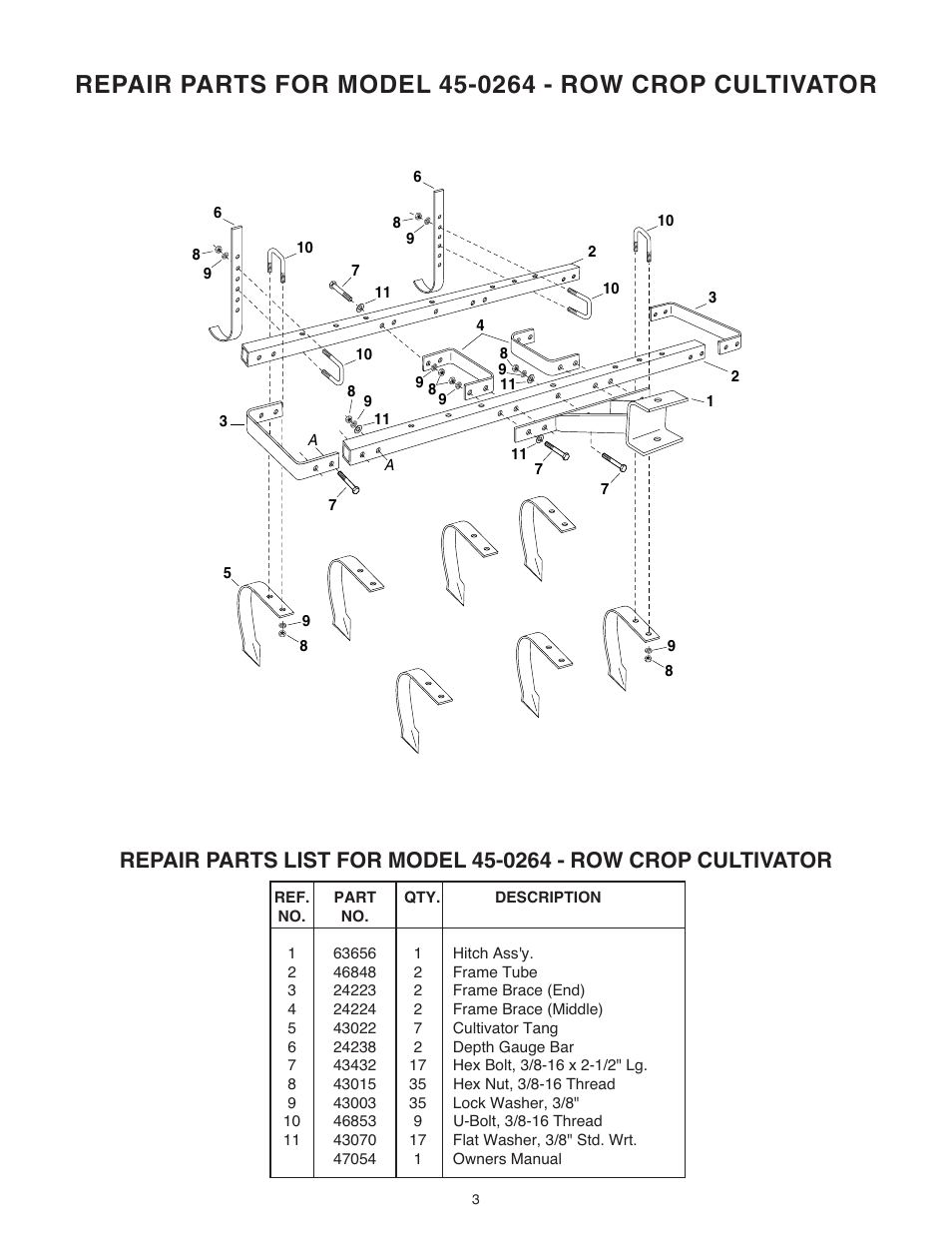 Agri-Fab 45-0264 User Manual | 1 page