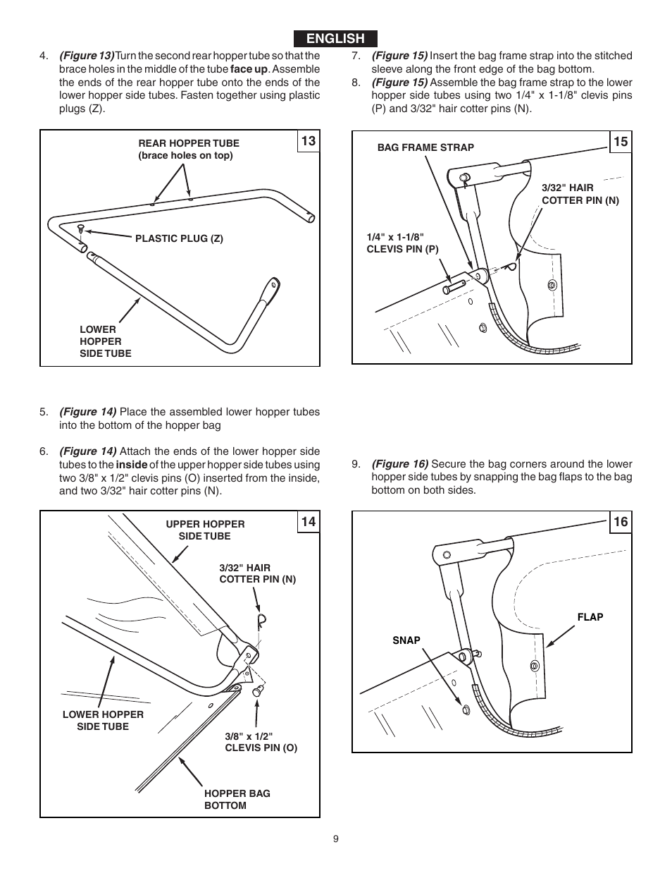 Agri-Fab 45-03201-062 User Manual | Page 9 / 28