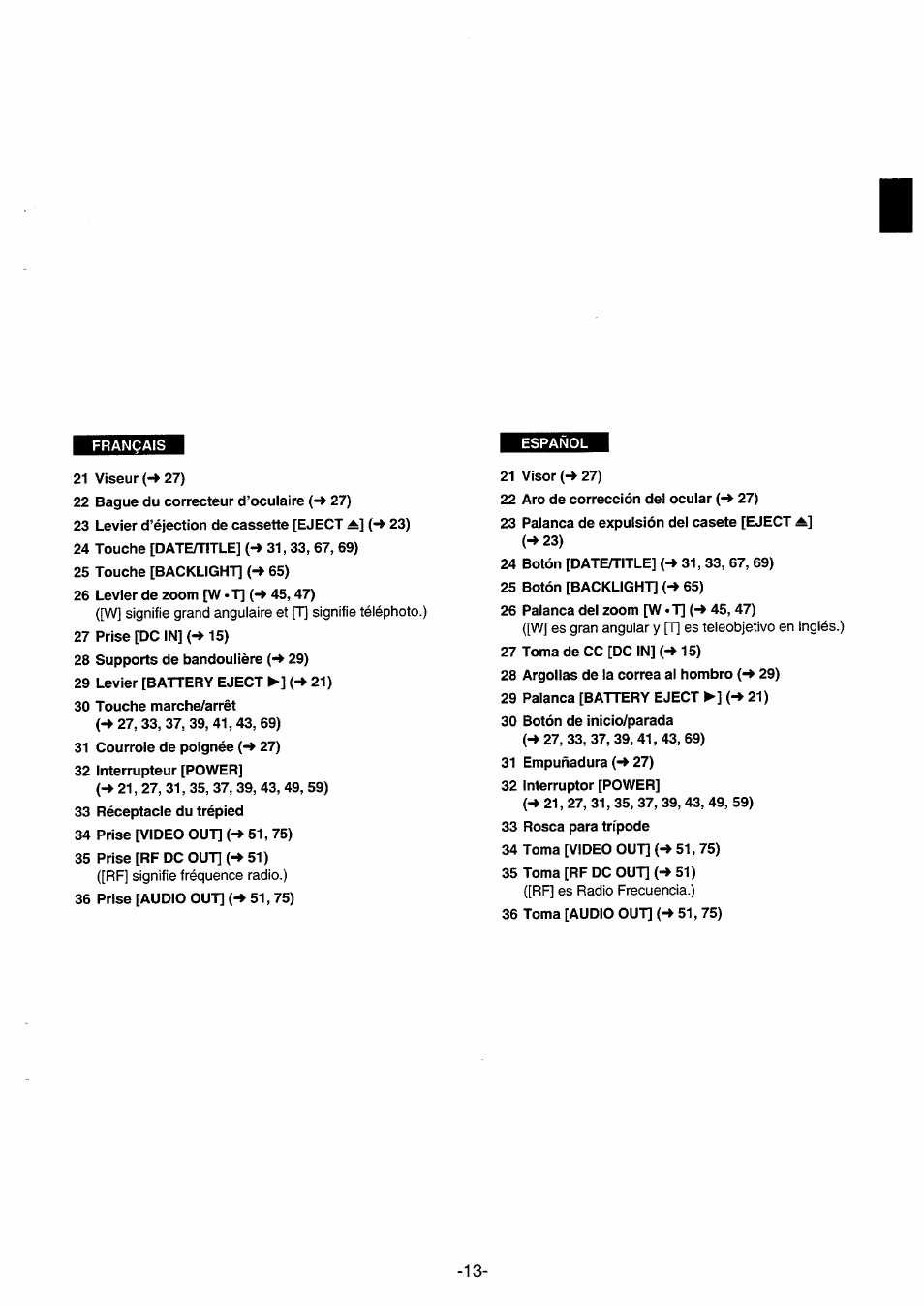 Panasonic NVRX10EG User Manual | Page 13 / 106