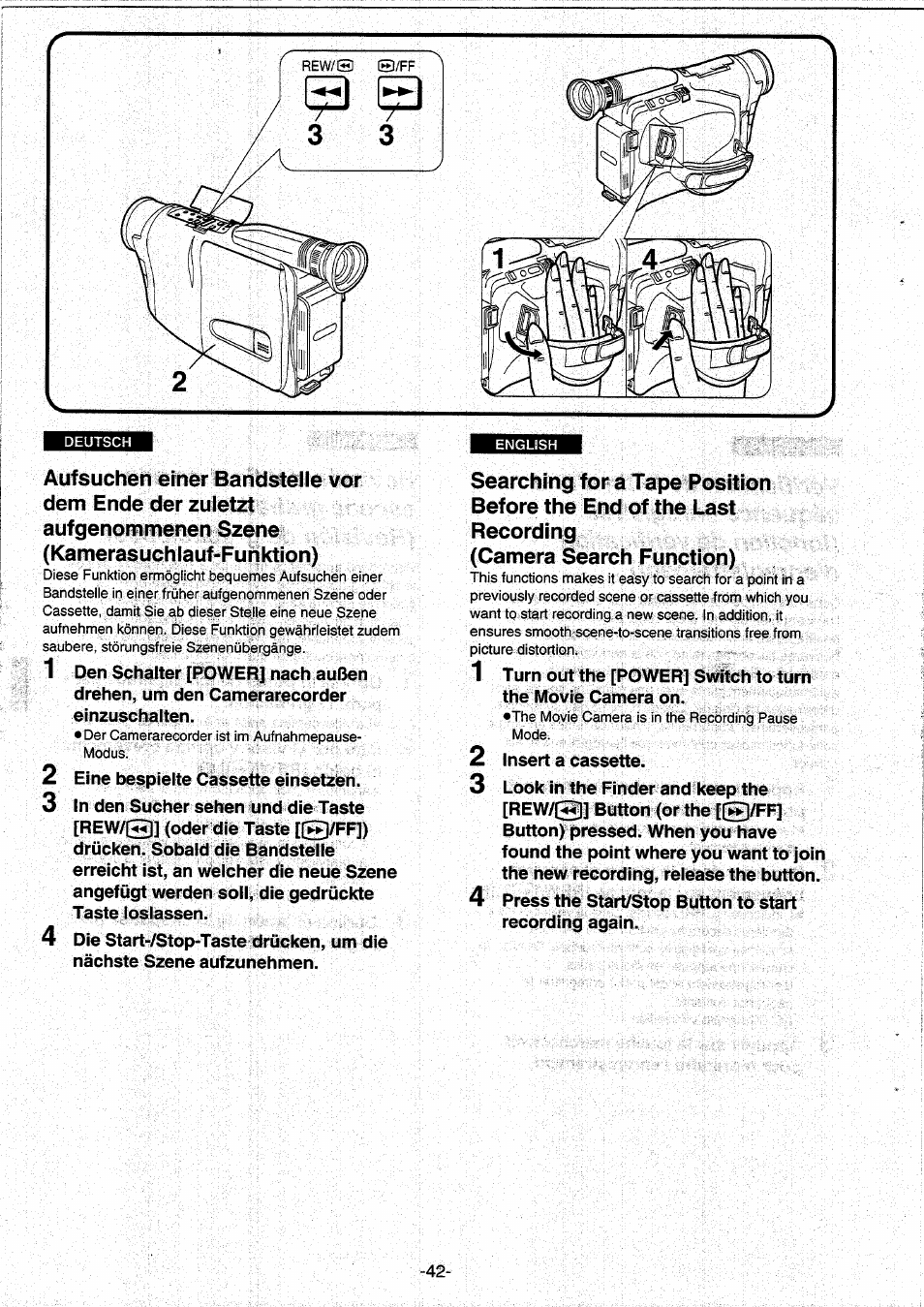 Panasonic NVRX10EG User Manual | Page 42 / 106