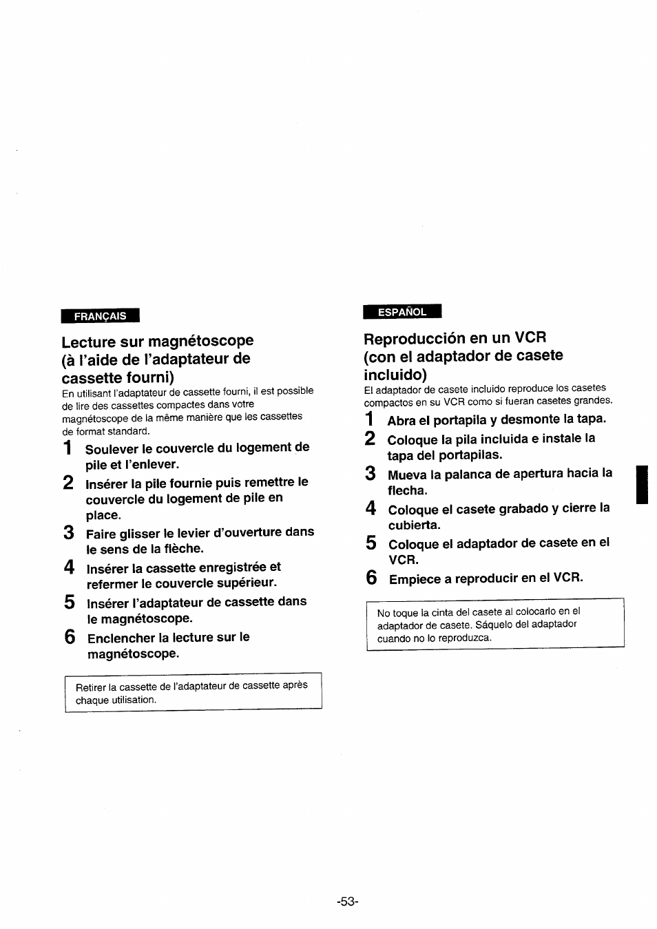 Panasonic NVRX10EG User Manual | Page 53 / 106