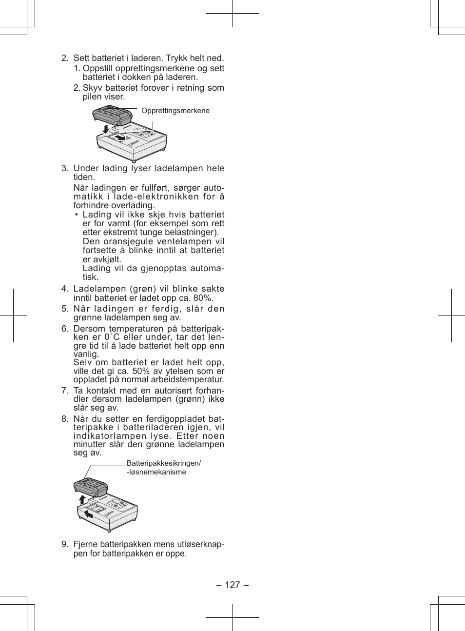 Panasonic EY7840 User Manual | Page 127 / 148