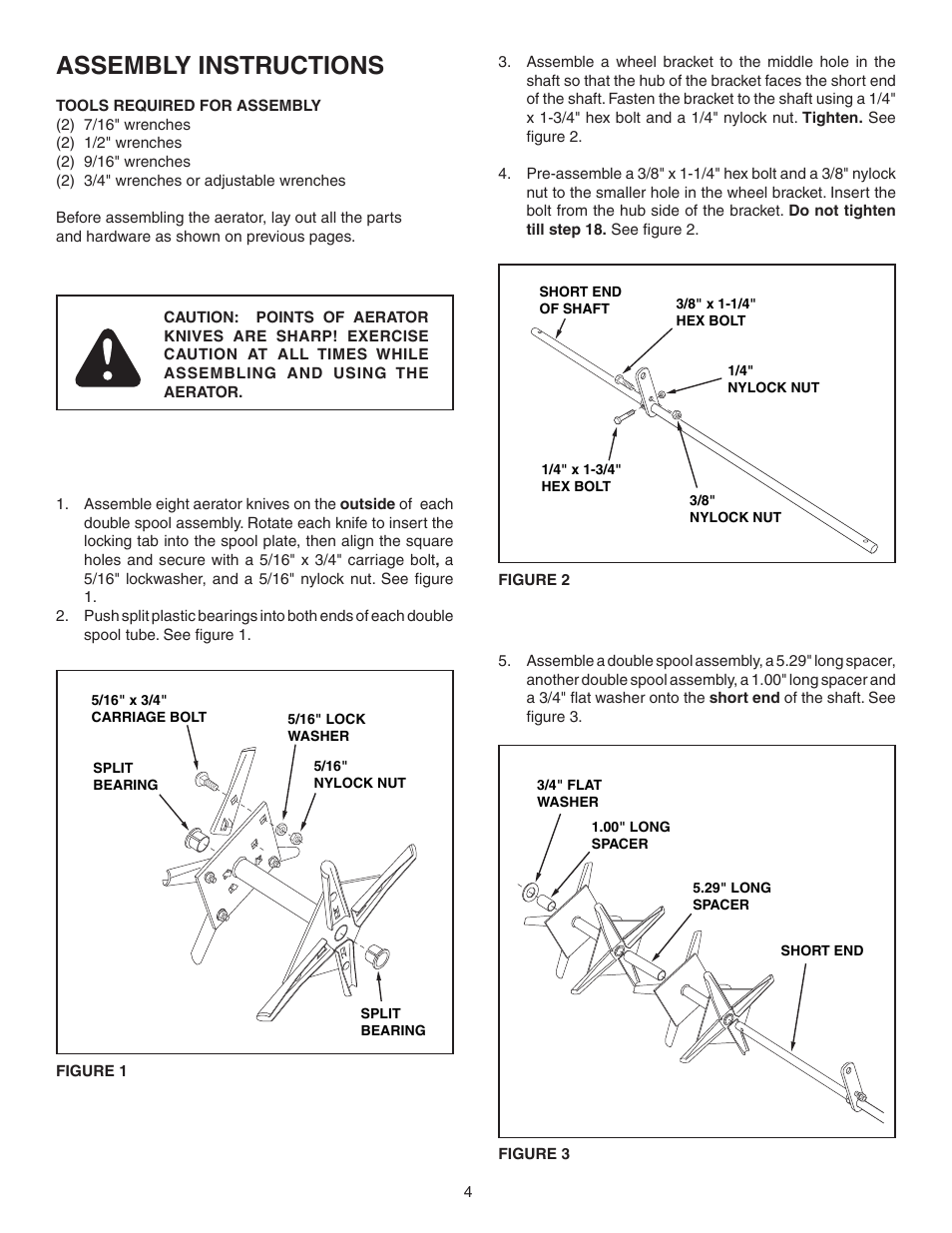Assembly instructions | Agri-Fab 45-0299 User Manual | Page 4 / 12