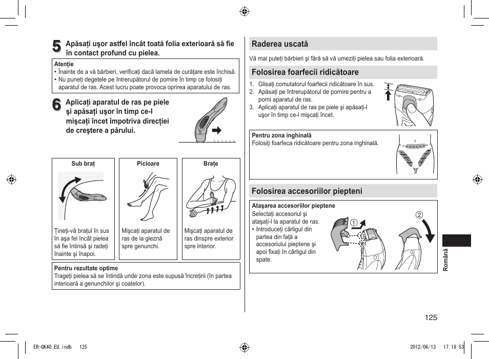 Panasonic ERGK40 User Manual | Page 125 / 140