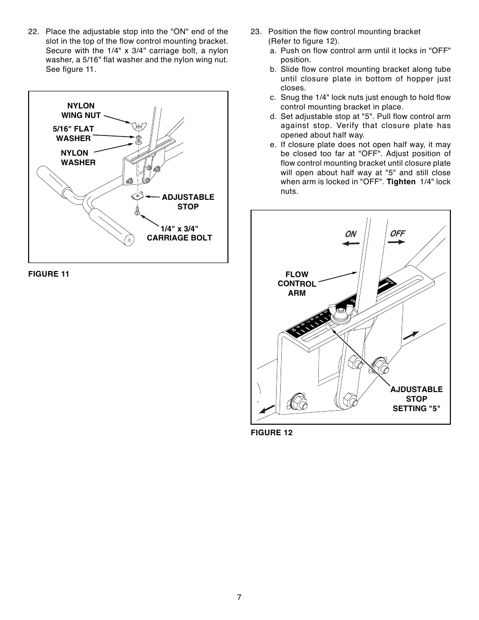 On off | Agri-Fab 45-02102 User Manual | Page 7 / 12