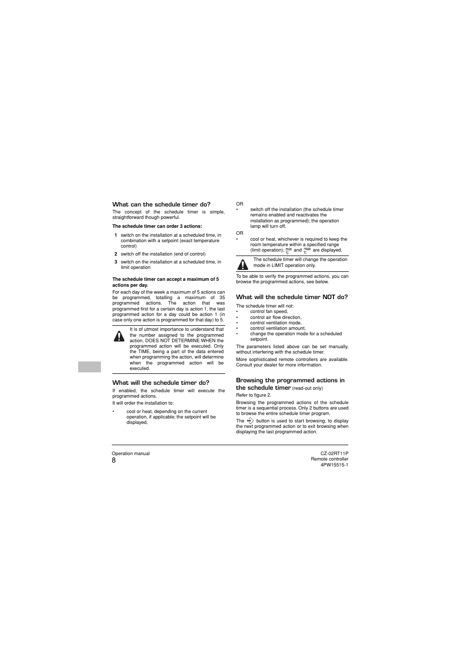 Panasonic CZ02RT11P User Manual | Page 10 / 126