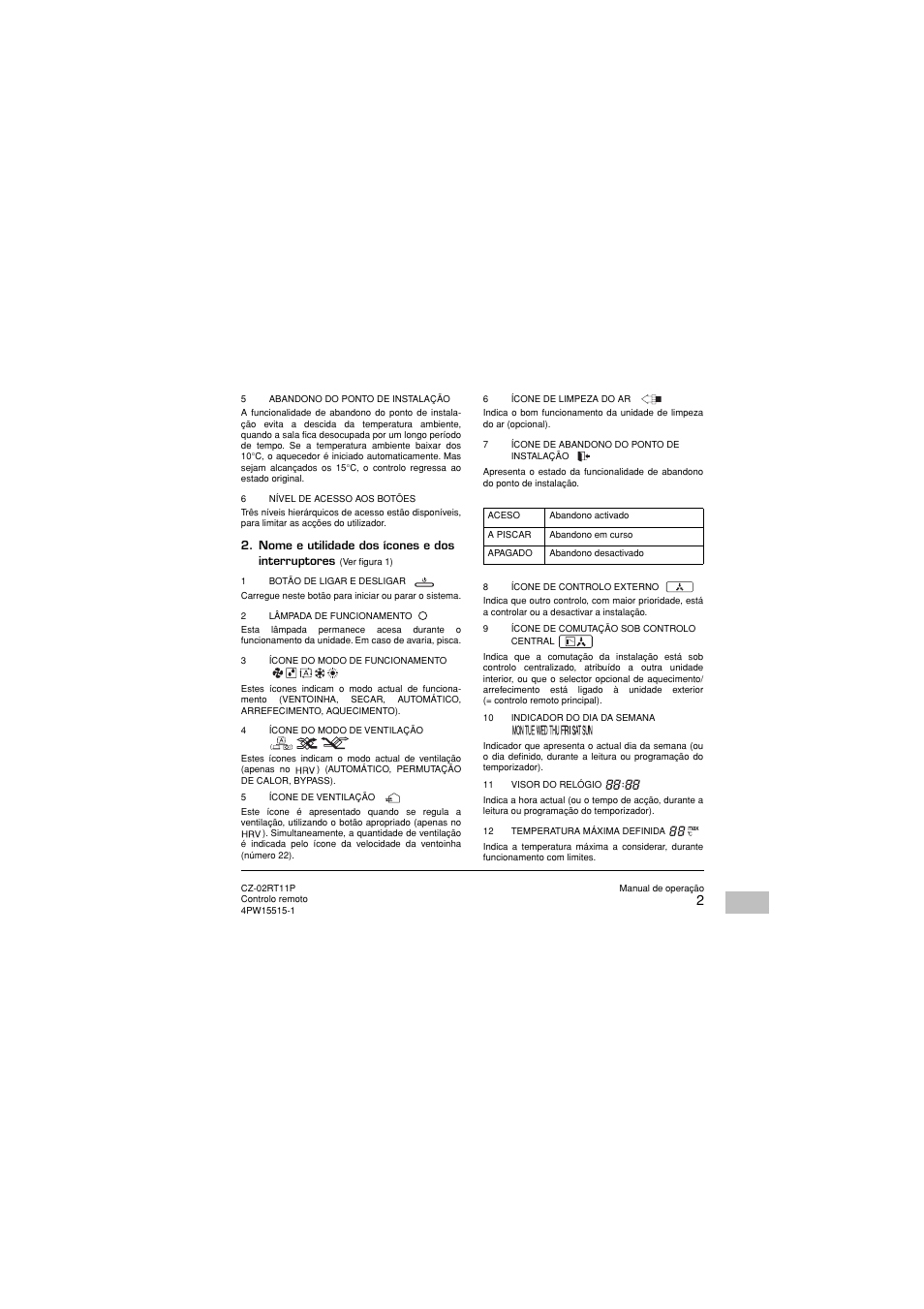 Panasonic CZ02RT11P User Manual | Page 109 / 126