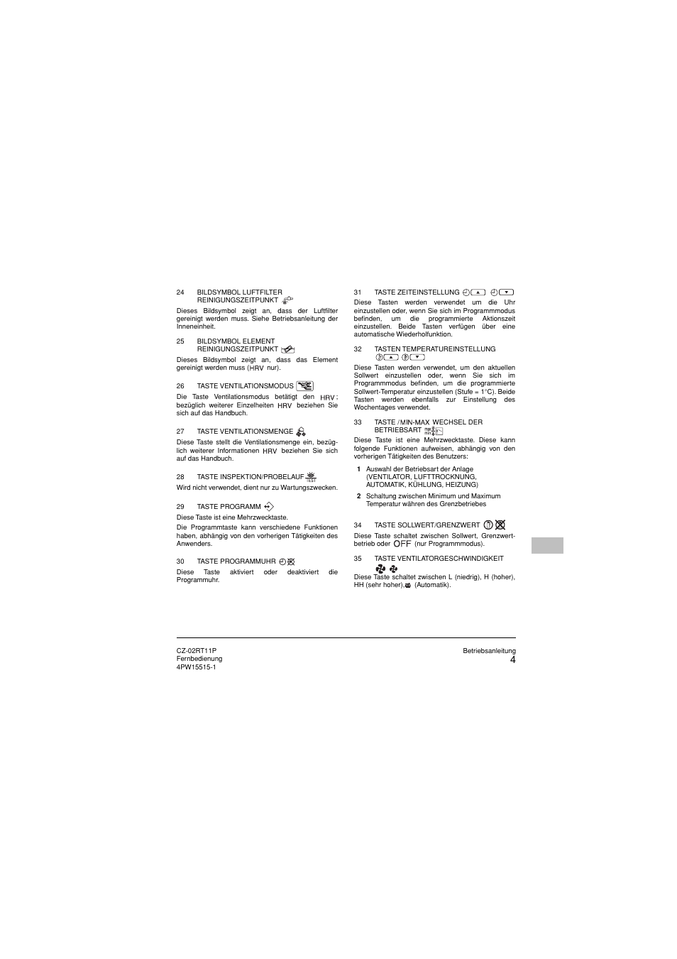 Panasonic CZ02RT11P User Manual | Page 19 / 126